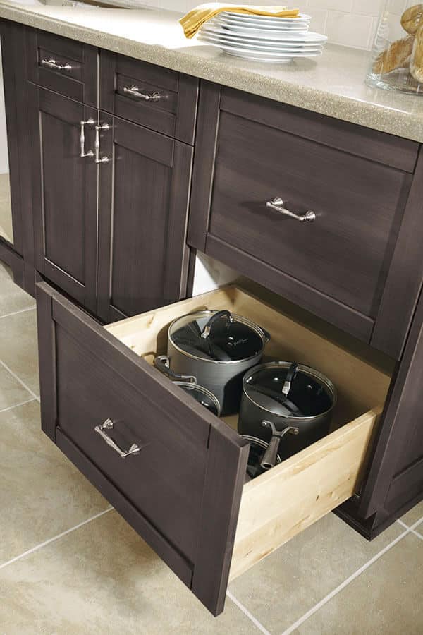 600mm 2 drawer base cabinet